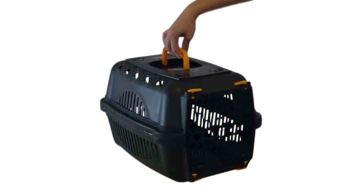 Yellow and Black Pet Carrier